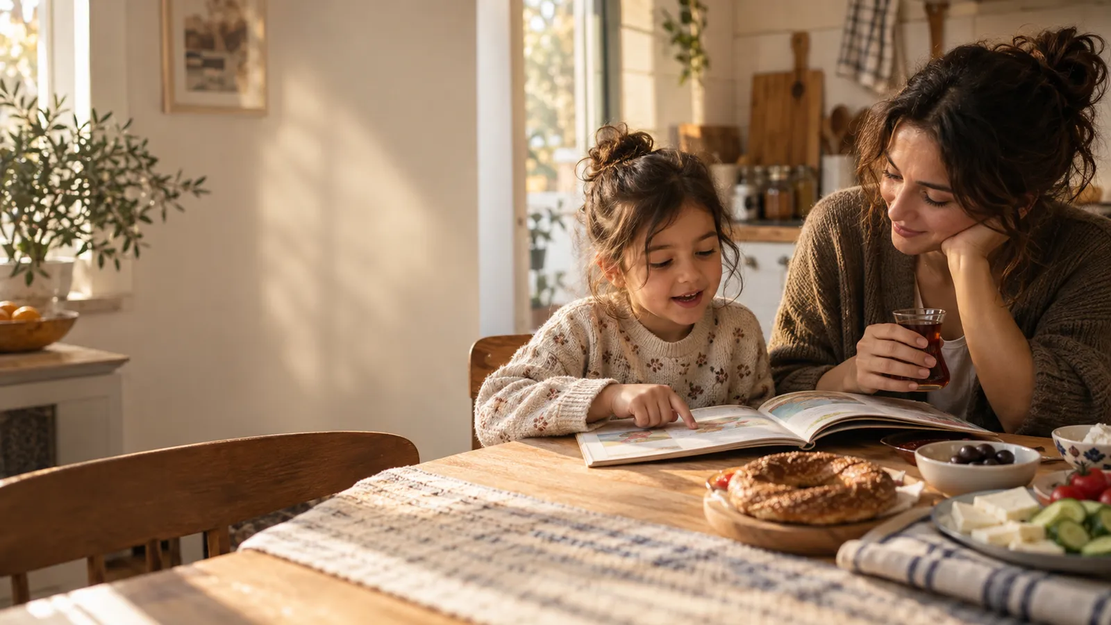 First syllables at the breakfast table